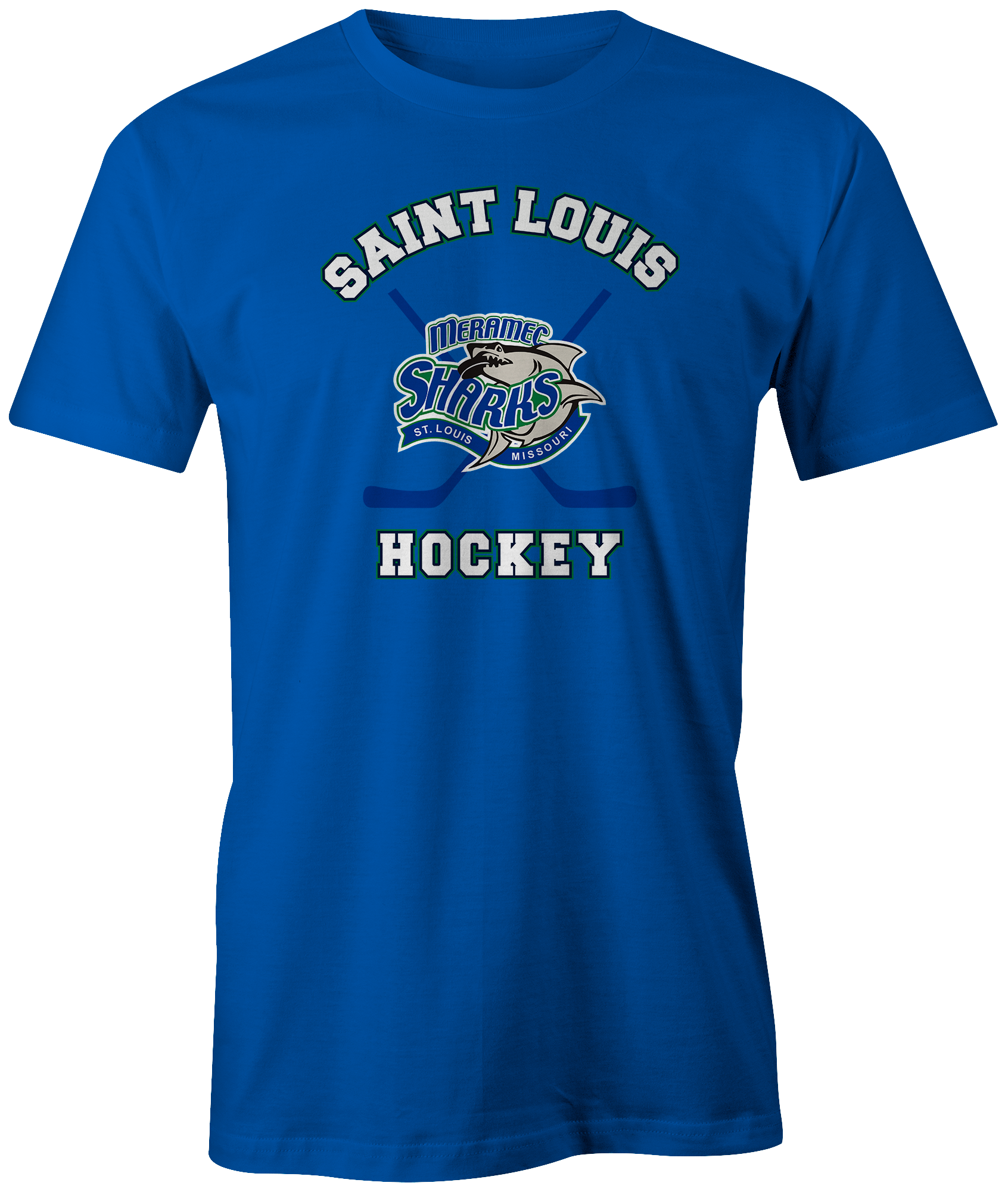 Sharks St. Louis Apparel STL Sports Hockey Team Shop Blues  Novelty Missouri Meramec Discount Sale Best Price athlete athletic fanatics rally house sporty ice rink  goal lack blue green white sticks